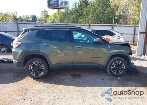 2018 Jeep Compass Trailhawk 4X4 из США, поврежденный, VIN 3C4NJDDBXJT238917
